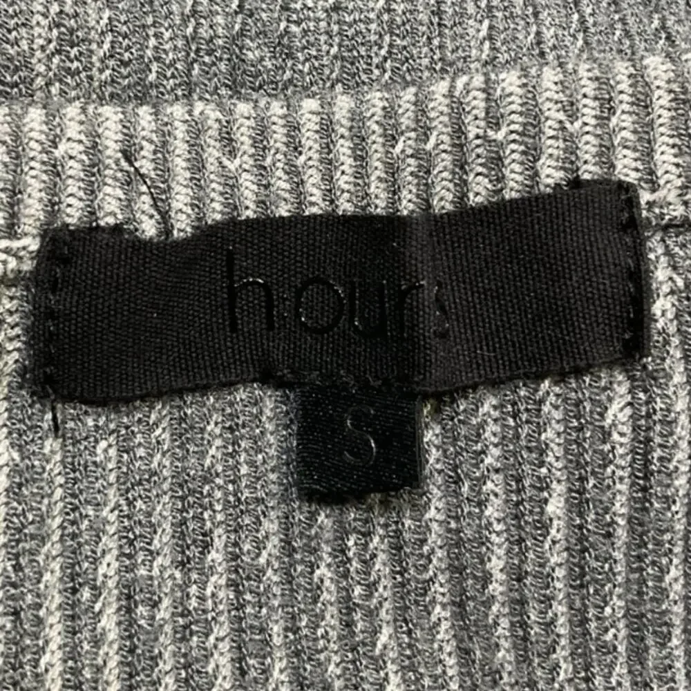 h:ours ribbed long